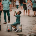 New Orleans Bucket Drummer: Street Performer or Son Who Needs To Be Saved