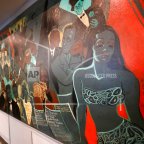 Music mural displayed for 1st time since Hurricane Katrina