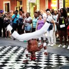 Just another day in the life of a NOLA Street Performer on Bourbon Street